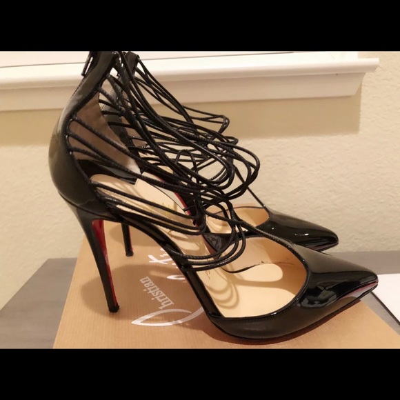 Christian Louboutin Shoes - Christian Louboutin Confusa 100 Black Patent